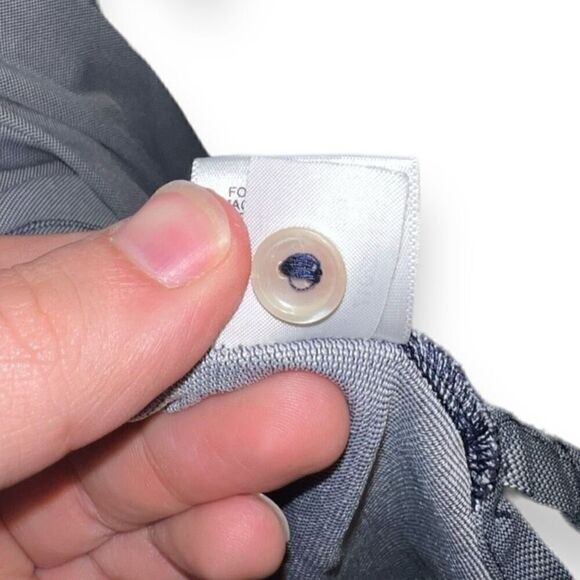 Gray Peter Millar Summer Comfort Golf Polo Shirt Size L - Picture 10 of 11